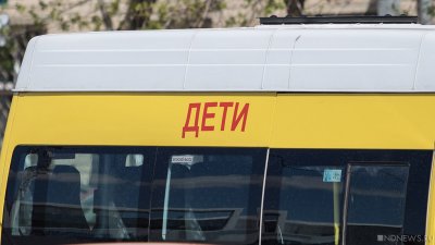 Грузовик врезался в школьный автобус под Иркутском